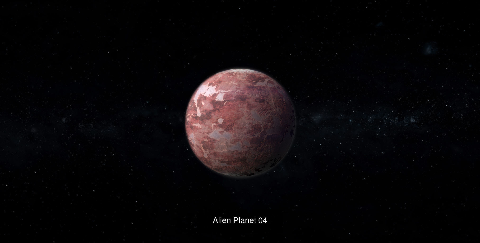 35 Alien Planets Pack 3D Model Collection_32