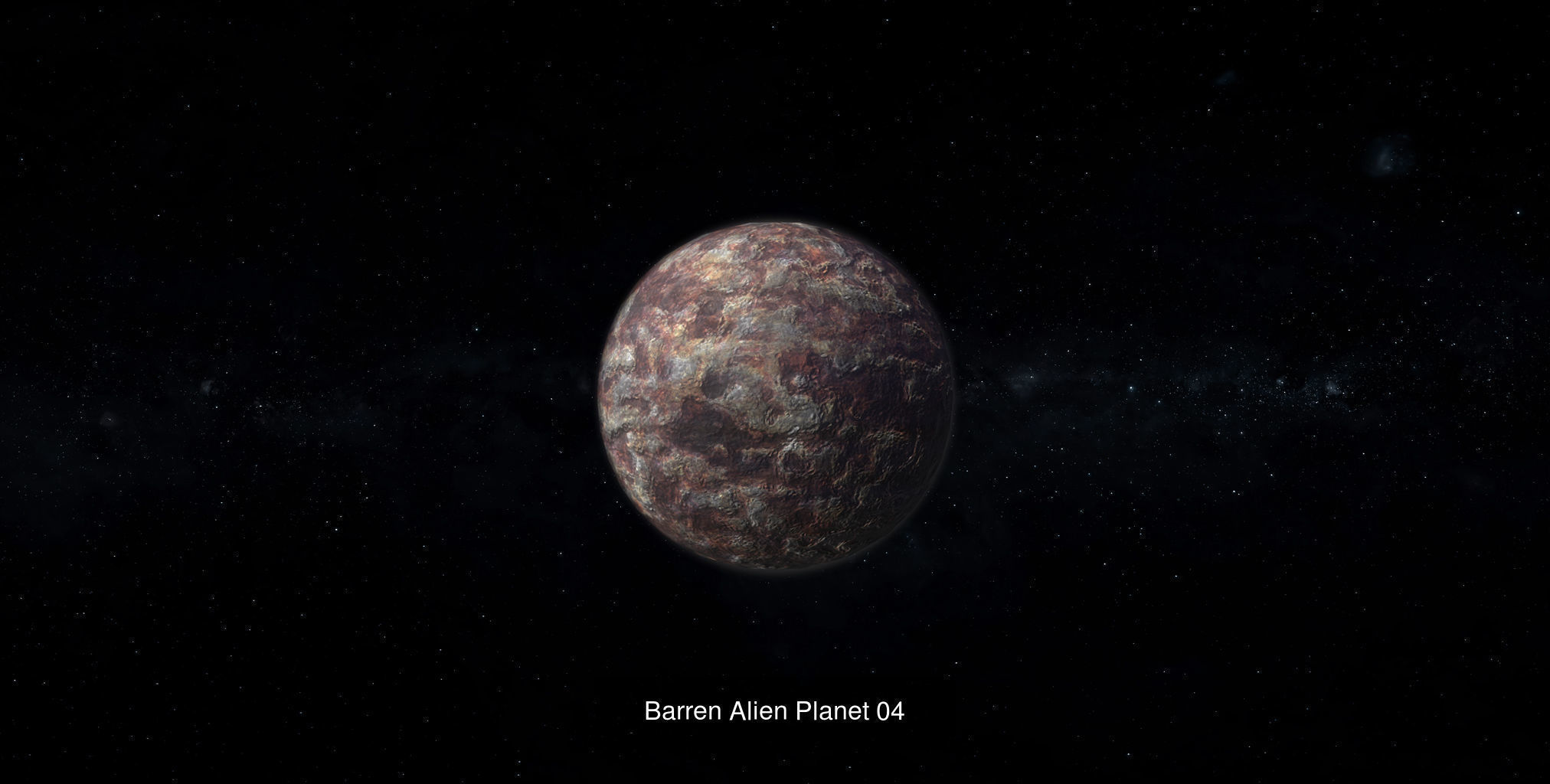 35 Alien Planets Pack 3D Model Collection_22