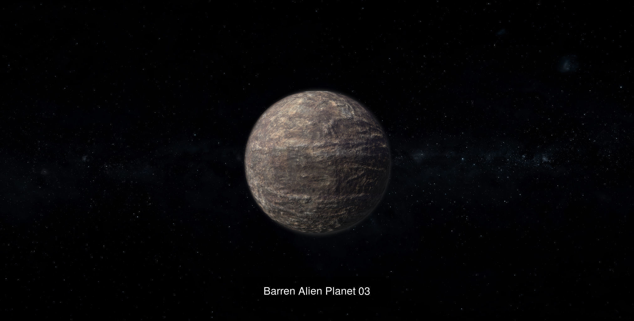 35 Alien Planets Pack 3D Model Collection_23