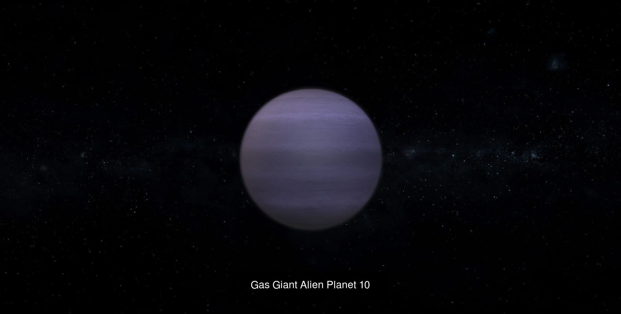 35 Alien Planets Pack 3D Model Collection_36