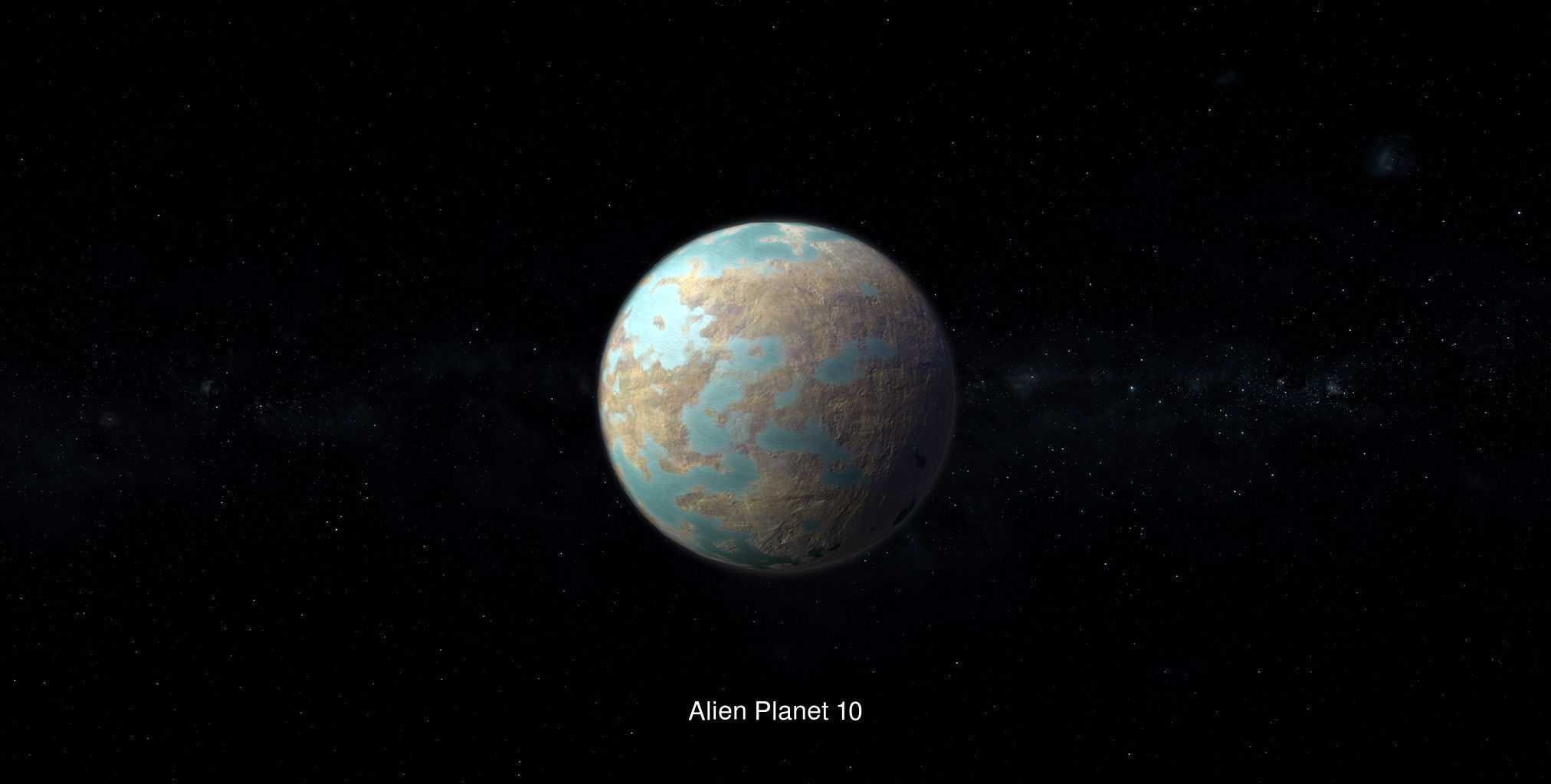 35 Alien Planets Pack 3D Model Collection_26
