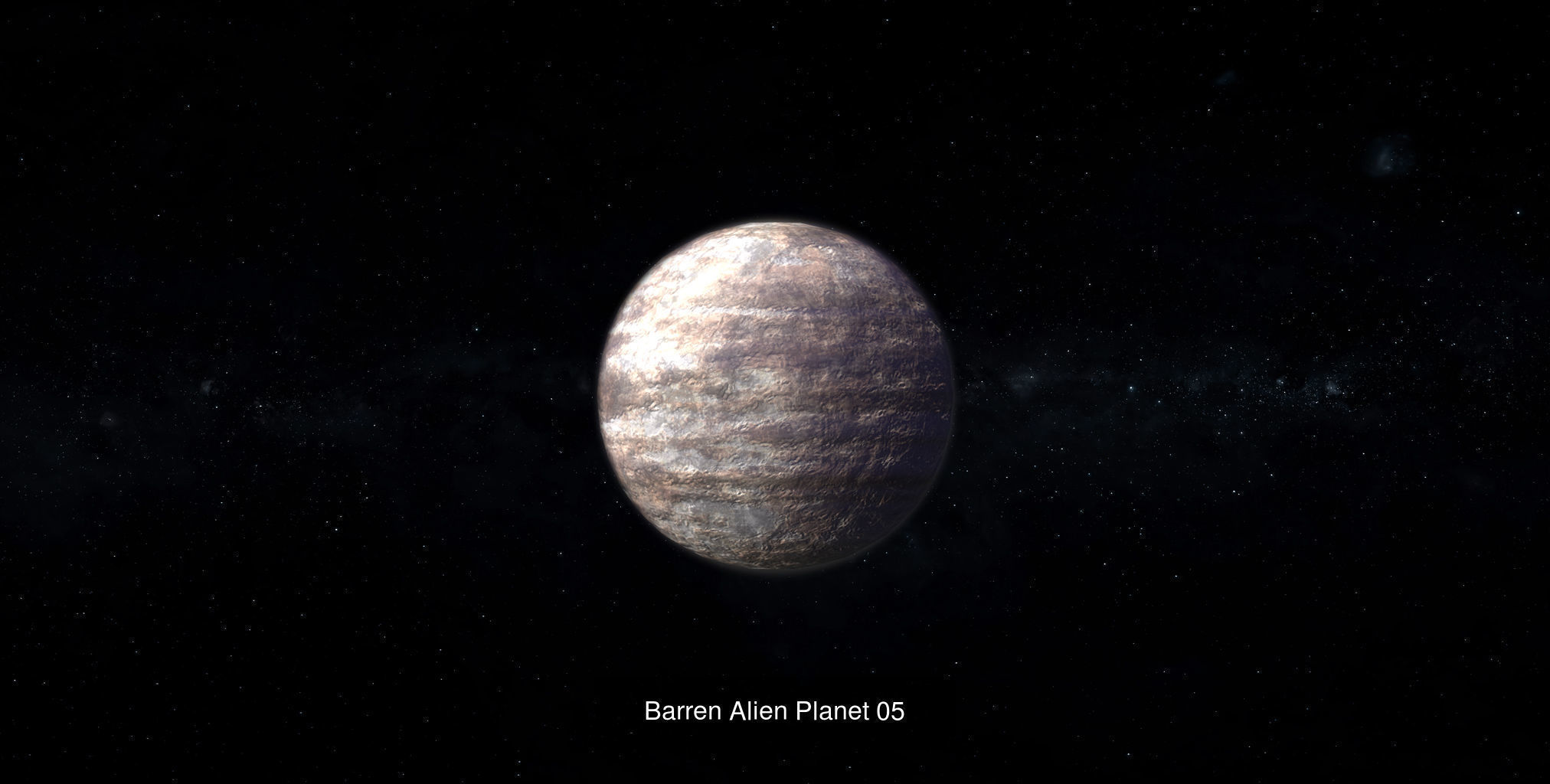 35 Alien Planets Pack 3D Model Collection_21