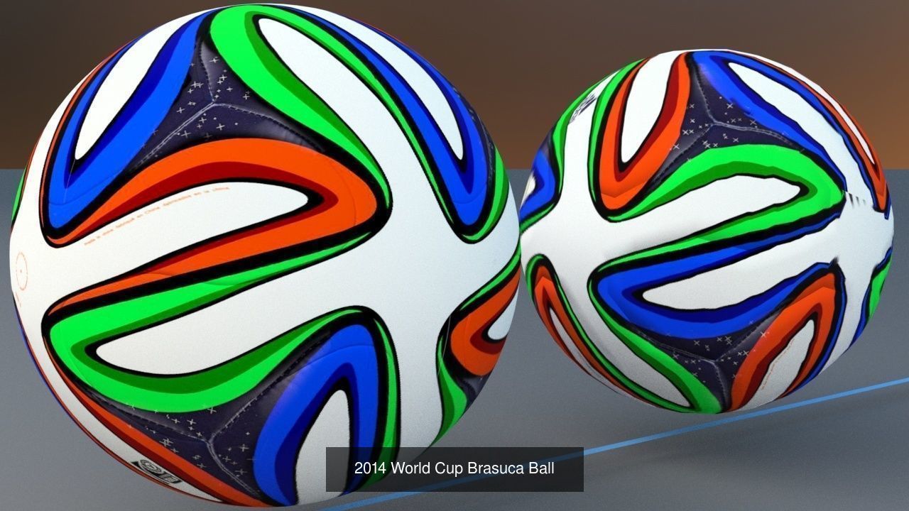 Best Sport Ball Collection High and Low Poly Subdivision ready _9