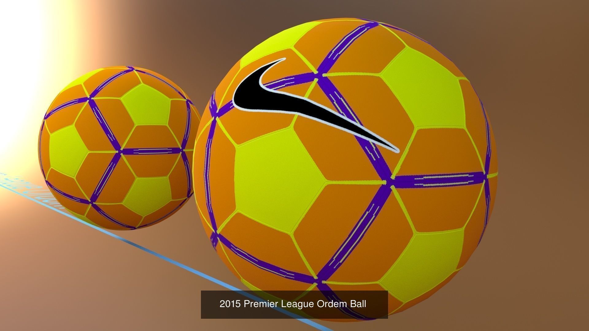 Best Sport Ball Collection High and Low Poly Subdivision ready _12
