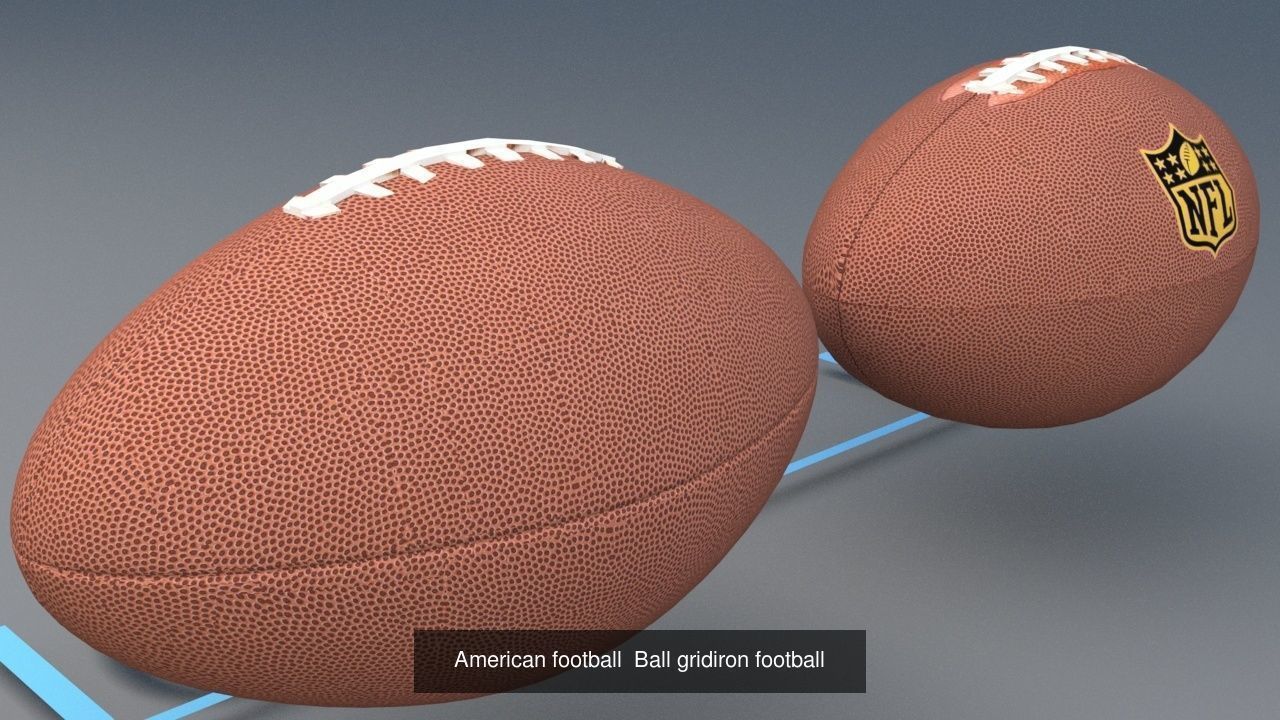 Best Sport Ball Collection High and Low Poly Subdivision ready _16
