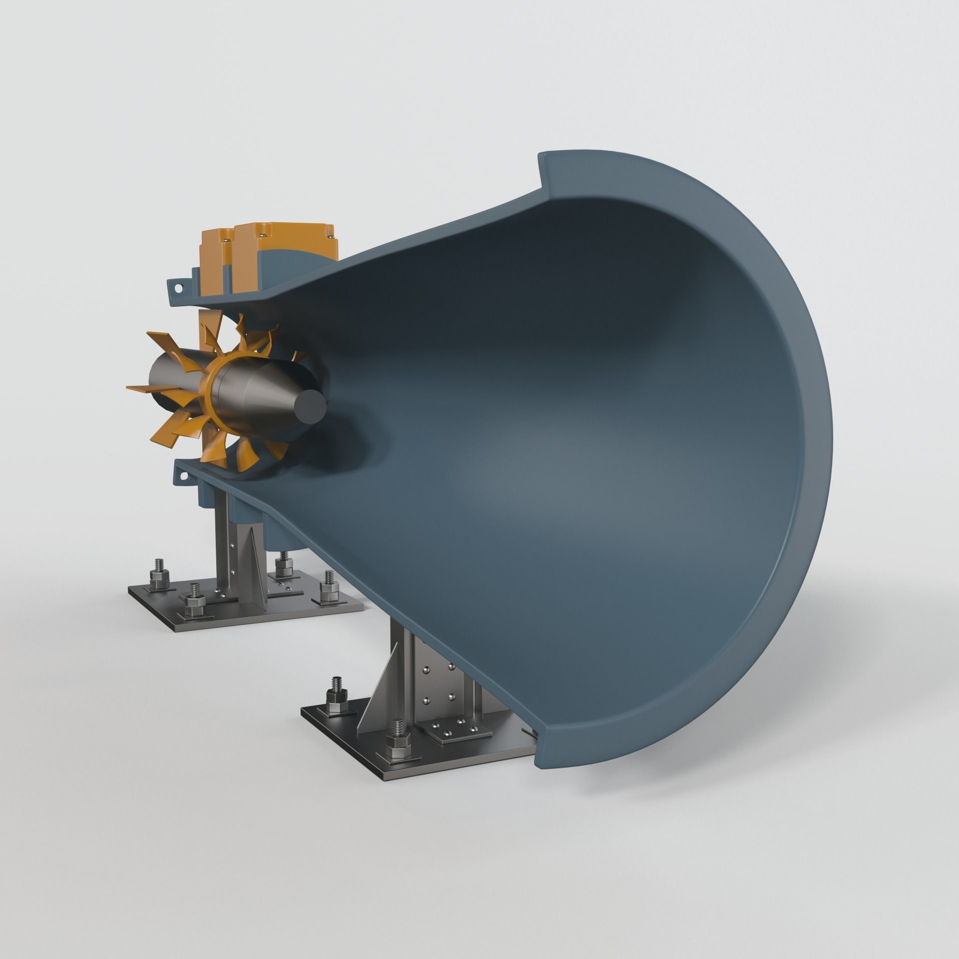 Hydro Power Plant 3D model_4