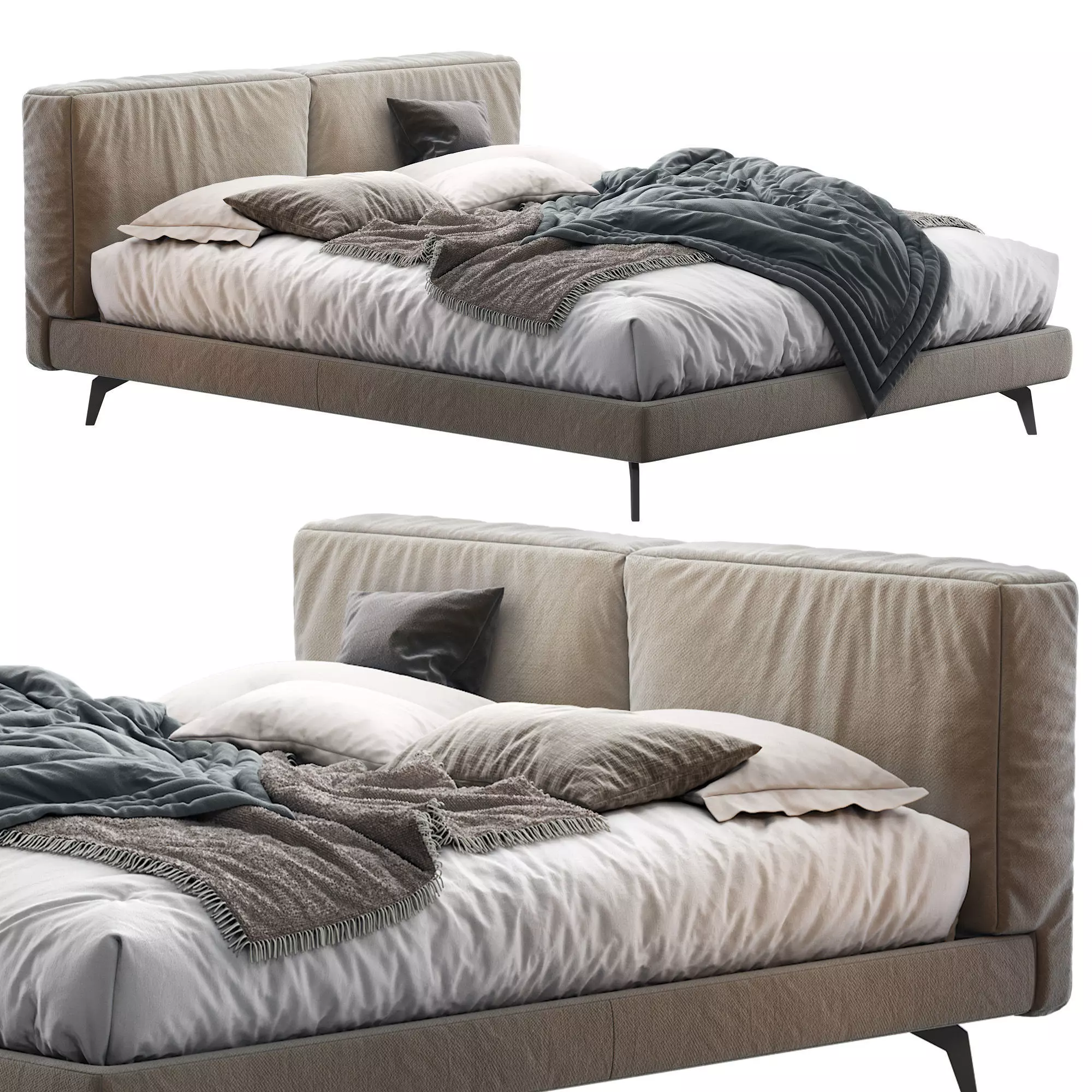 Ditre Italia Bed SOUND 3D model