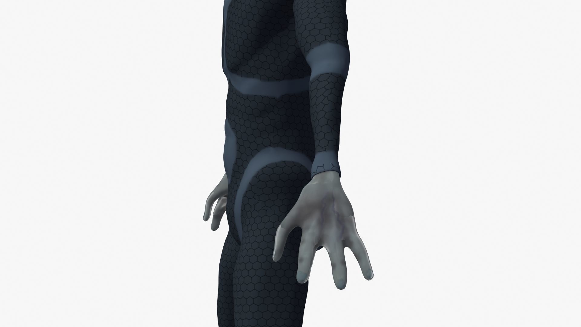 Grey Alien 3D model_20