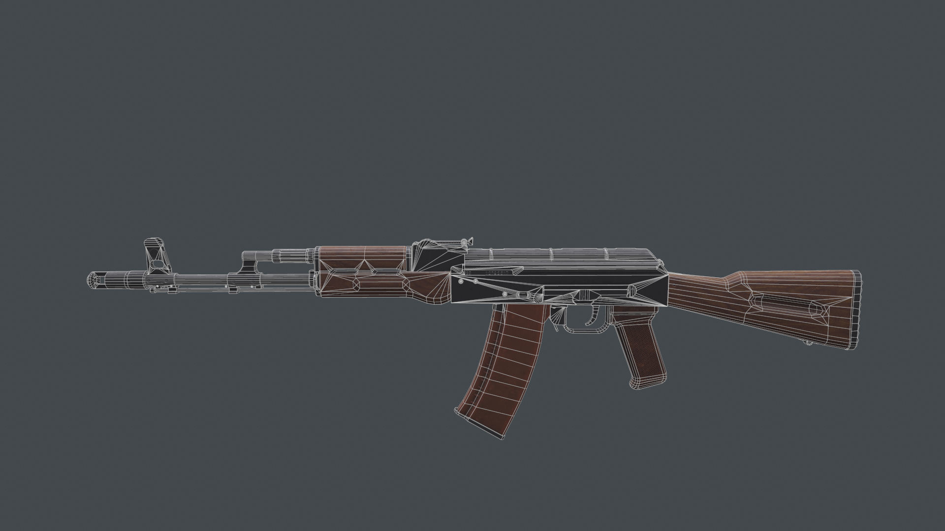 3D model AK-74 VR / AR / low-poly | CGTrader