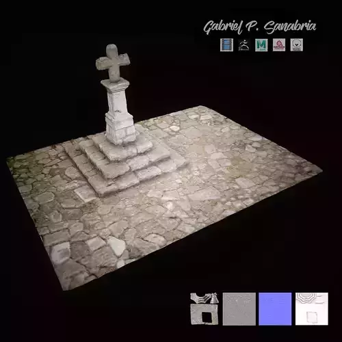 Cross Stone Wamba Valladolid