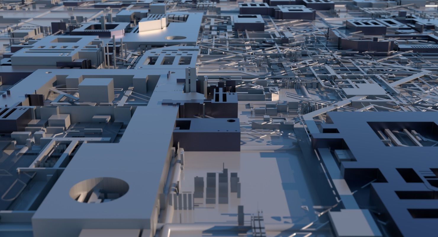 Sci-Fi Structure 01 3D model_5