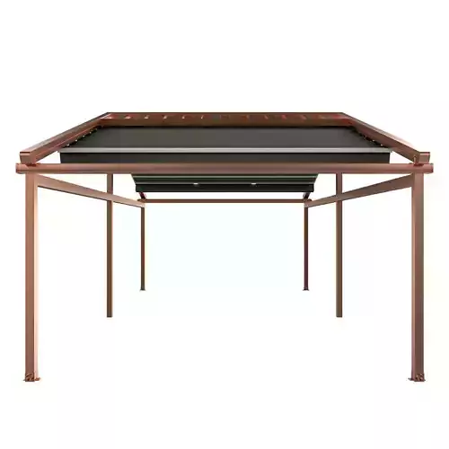 Motorized Pergola 5a copper matte