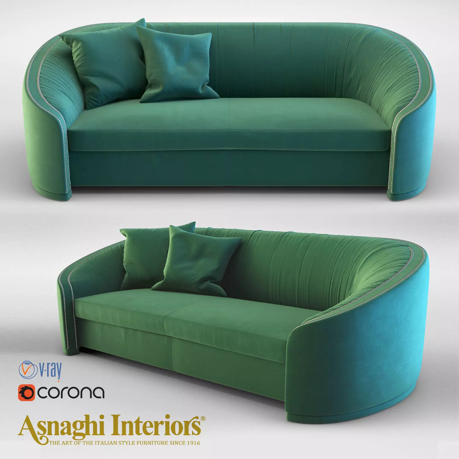 mitte sofa  3D model_0