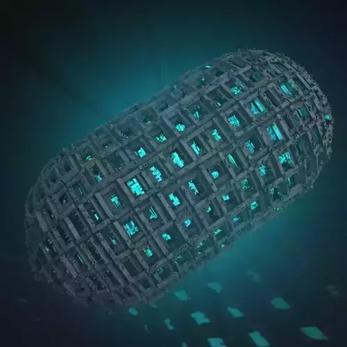 Sci-Fi Shapes Klareca The Sign of Clarity 3D model