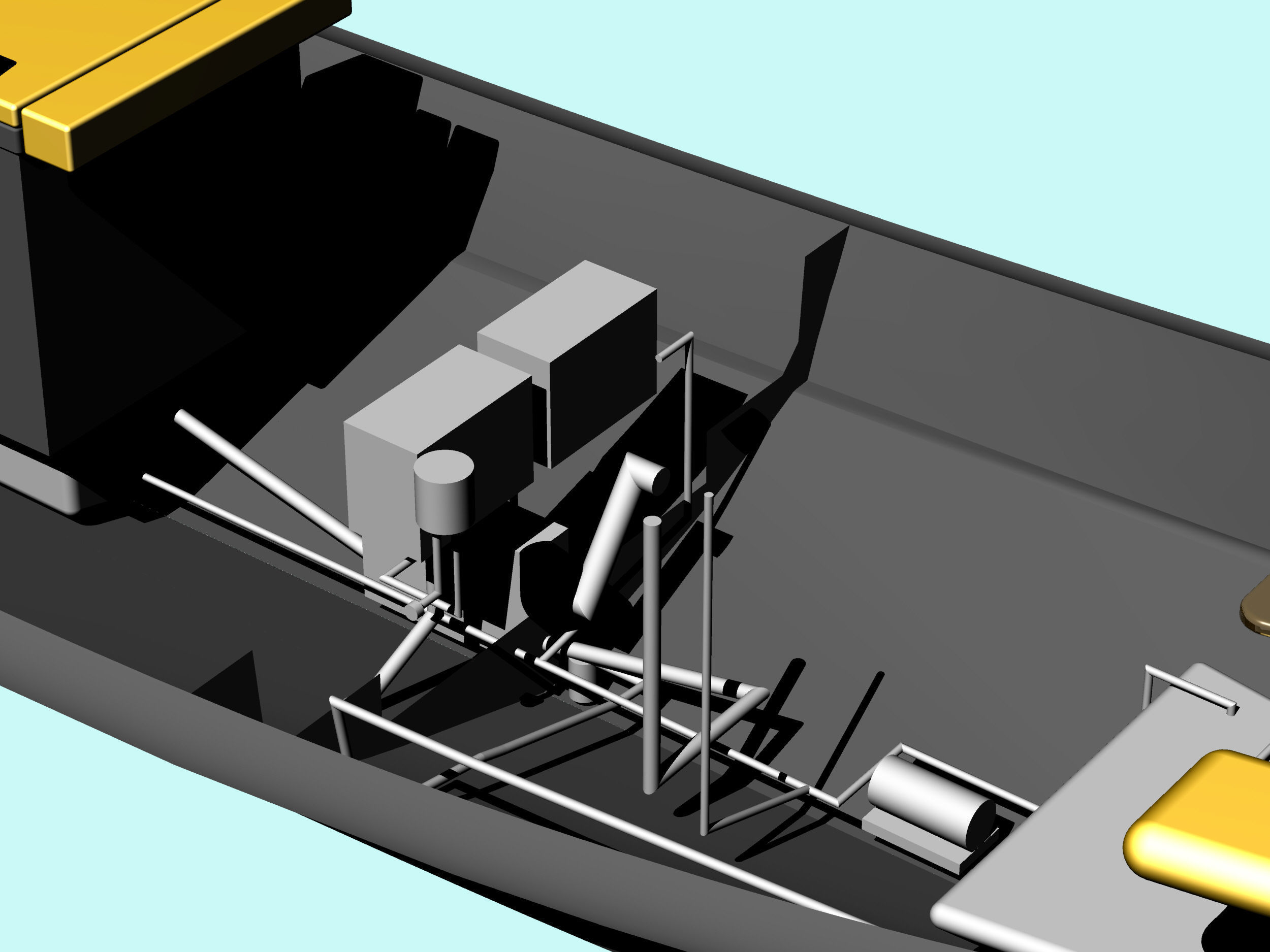 RHIB 24ft 3D model_5