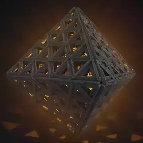 Sci-Fi Shapes Impeetus The Sign of Energy 3D model
