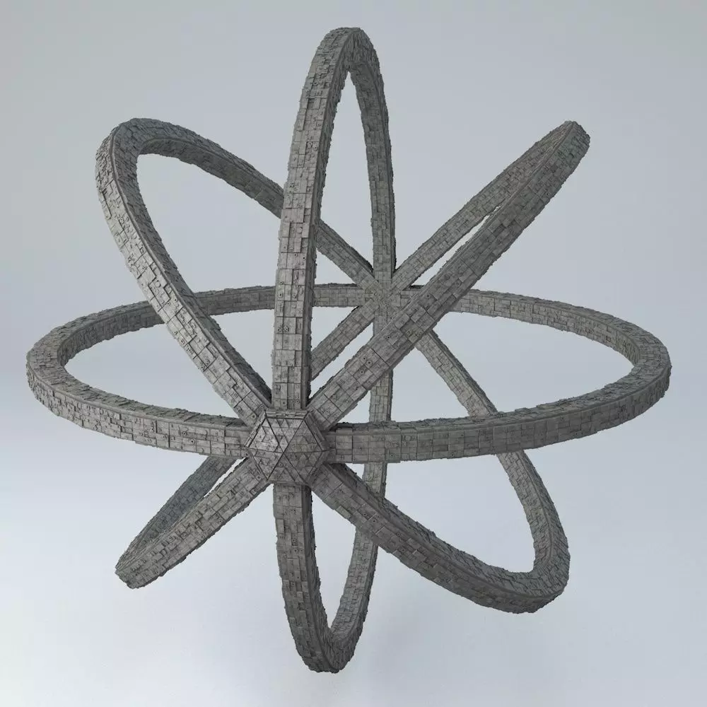 Sci Fi Shapes The Atomagic 3D model