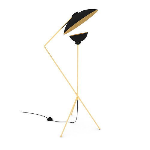 Torme floor lamp by Julian Chichester 3D model
