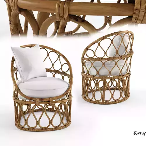 Forma Easy Armchair Petite by Kenneth Cobonpue