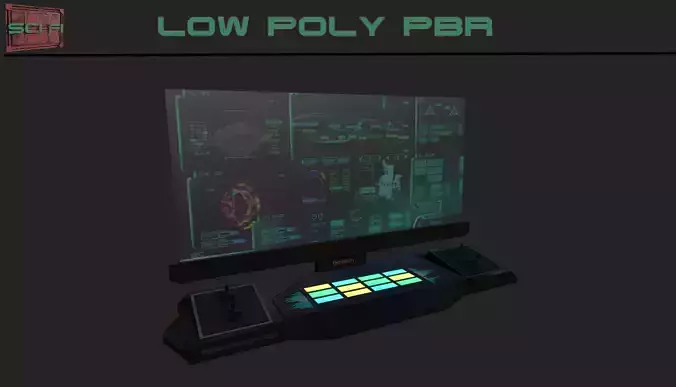 Sci-fi HUD Display