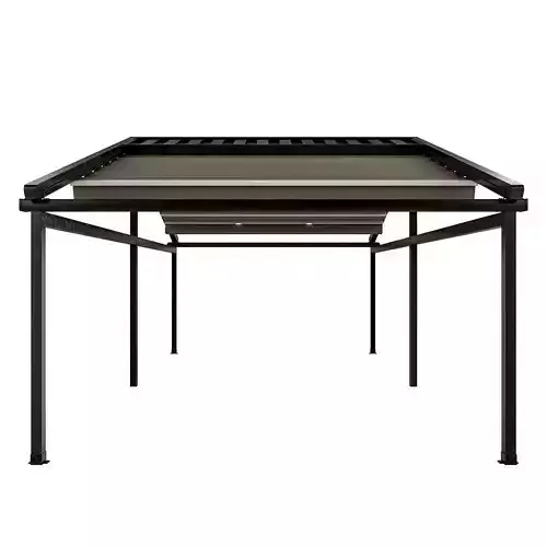 Motorized Pergola 5a dark iron