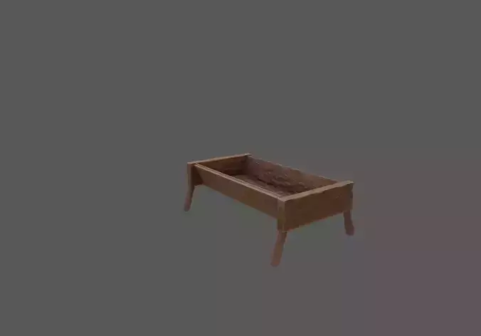 trough trunk milk cow 