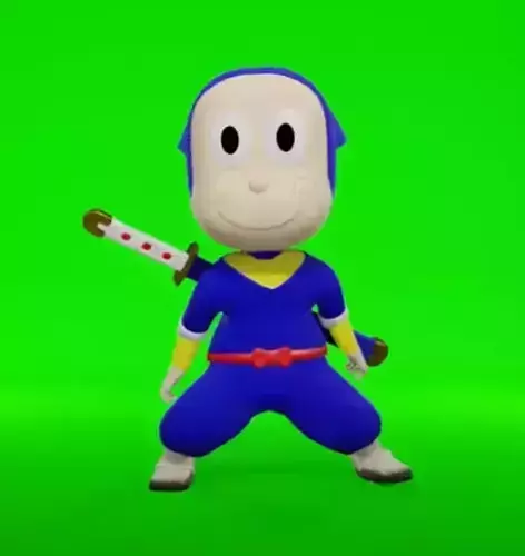 NINJA HATTORI 3D model