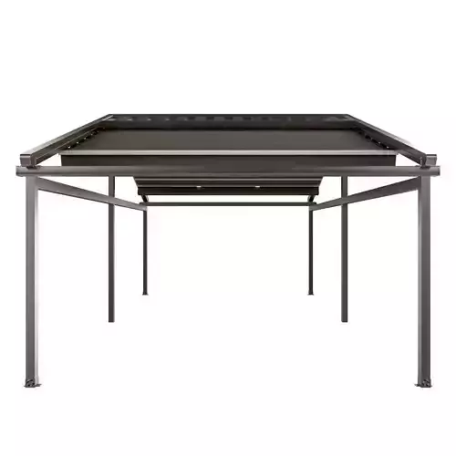 Motorized Pergola 5a nickel matte