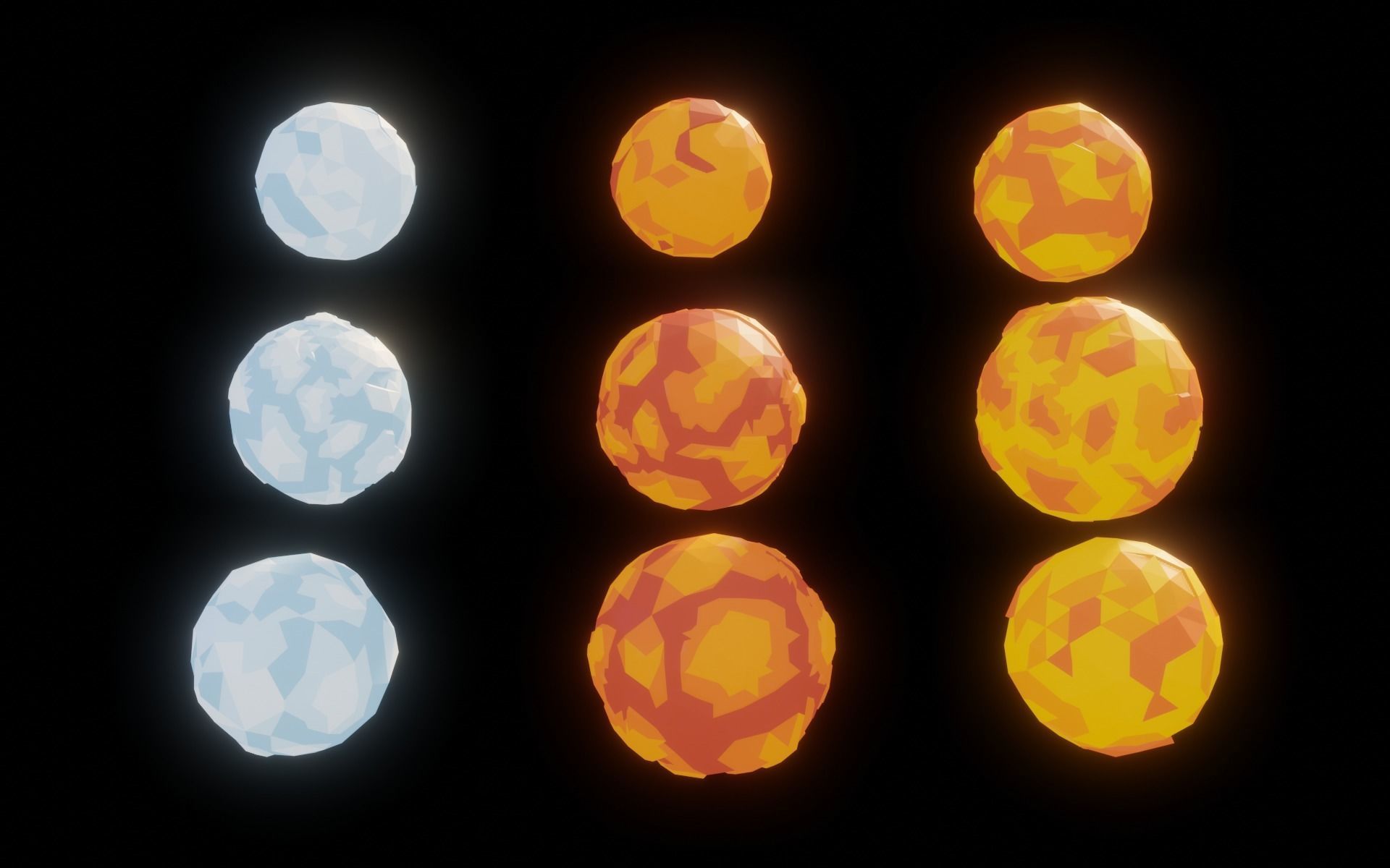 Low Poly Space Adventure Pack Low-poly 3D model_8