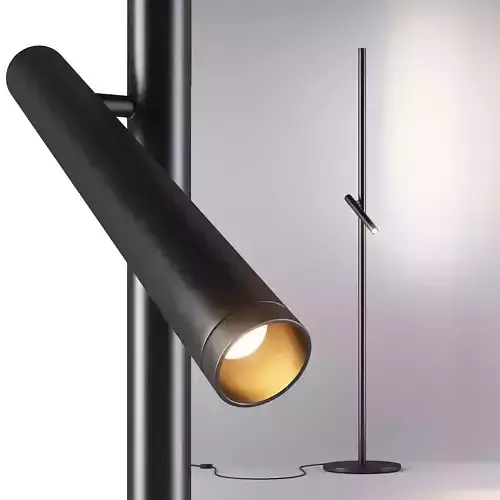 Backlight freestanding lamp 3D model
