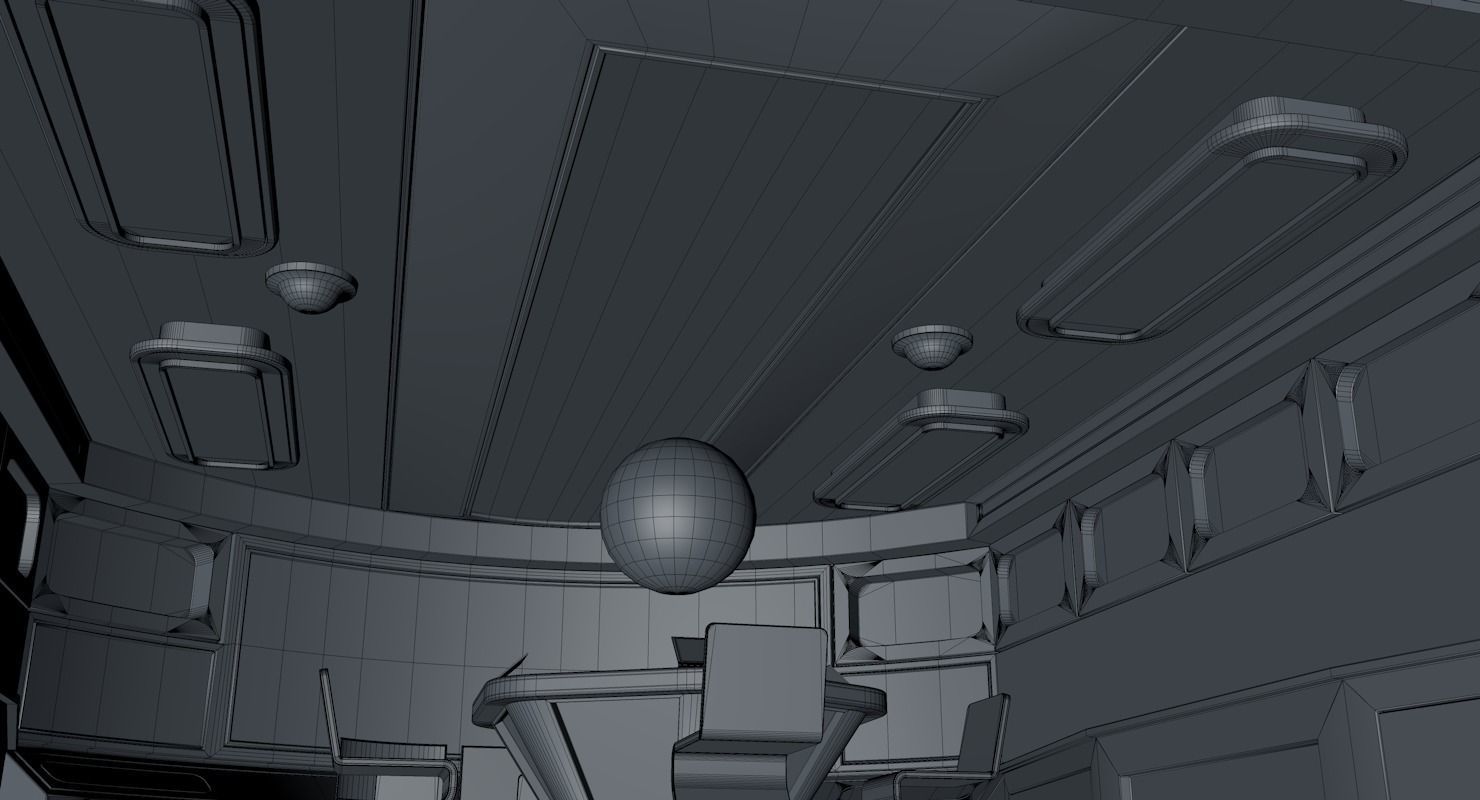 Sci Fi Interior 3D model_9