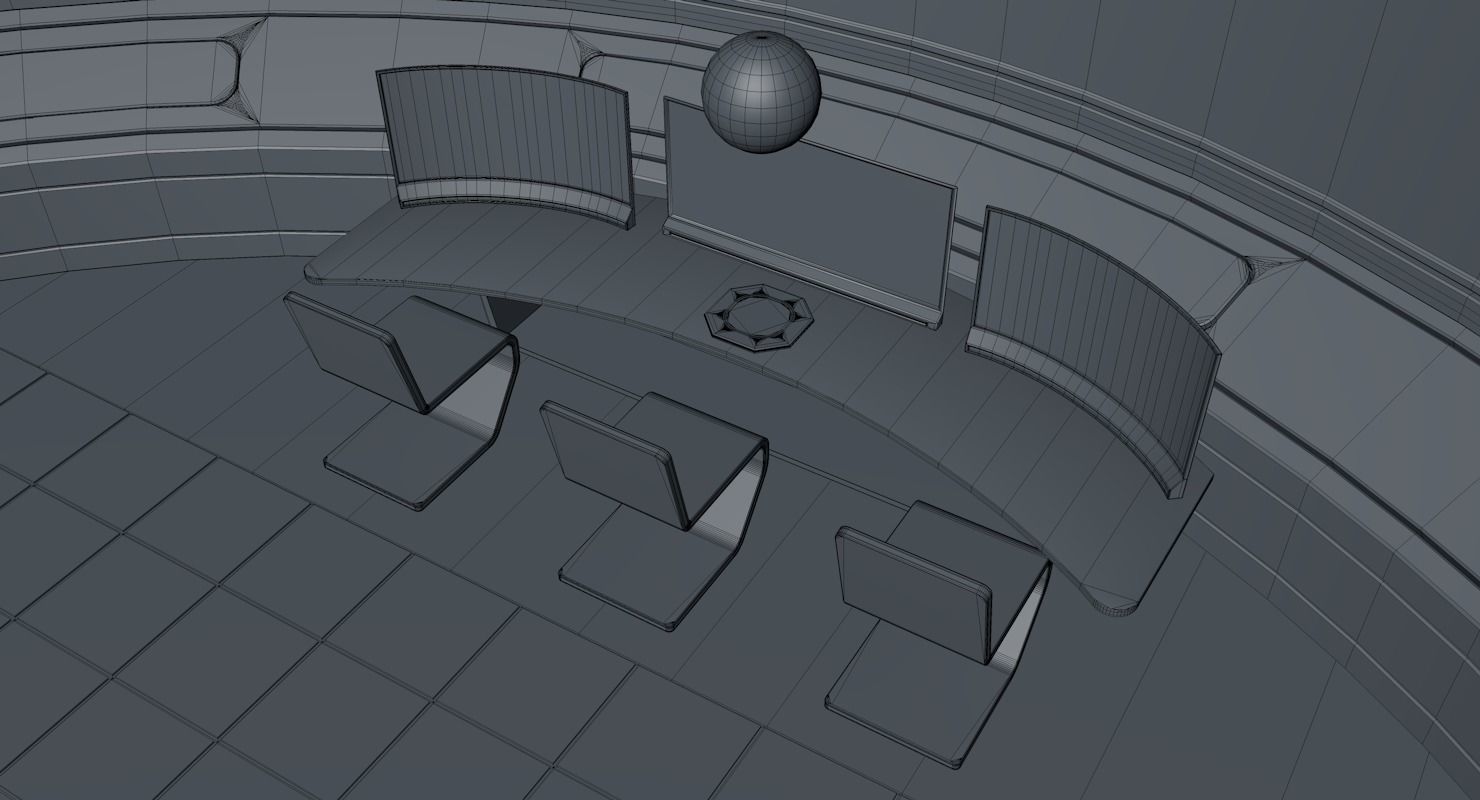 Sci Fi Interior 3D model_11