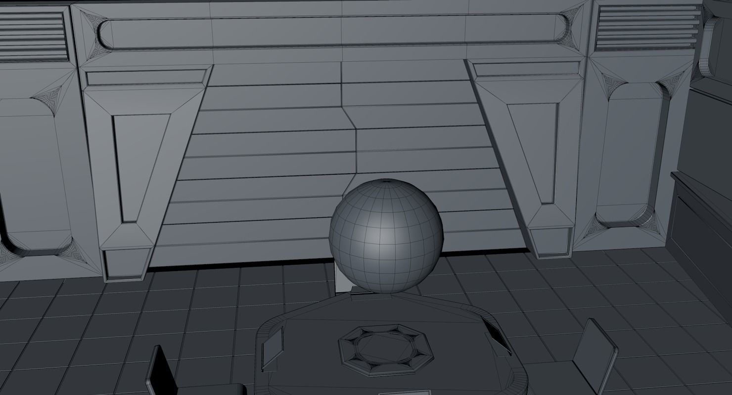 Sci Fi Interior 3D model_12