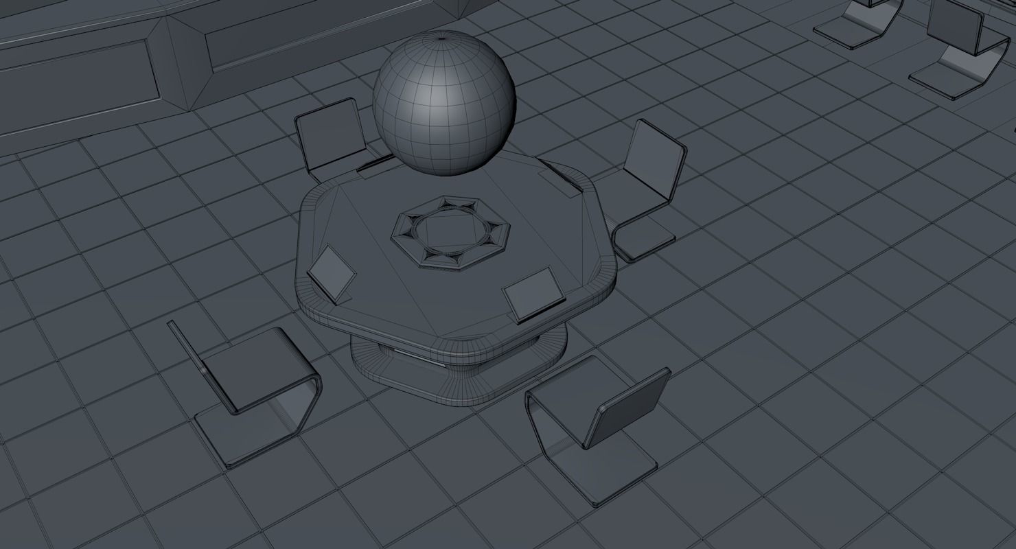 Sci Fi Interior 3D model_10