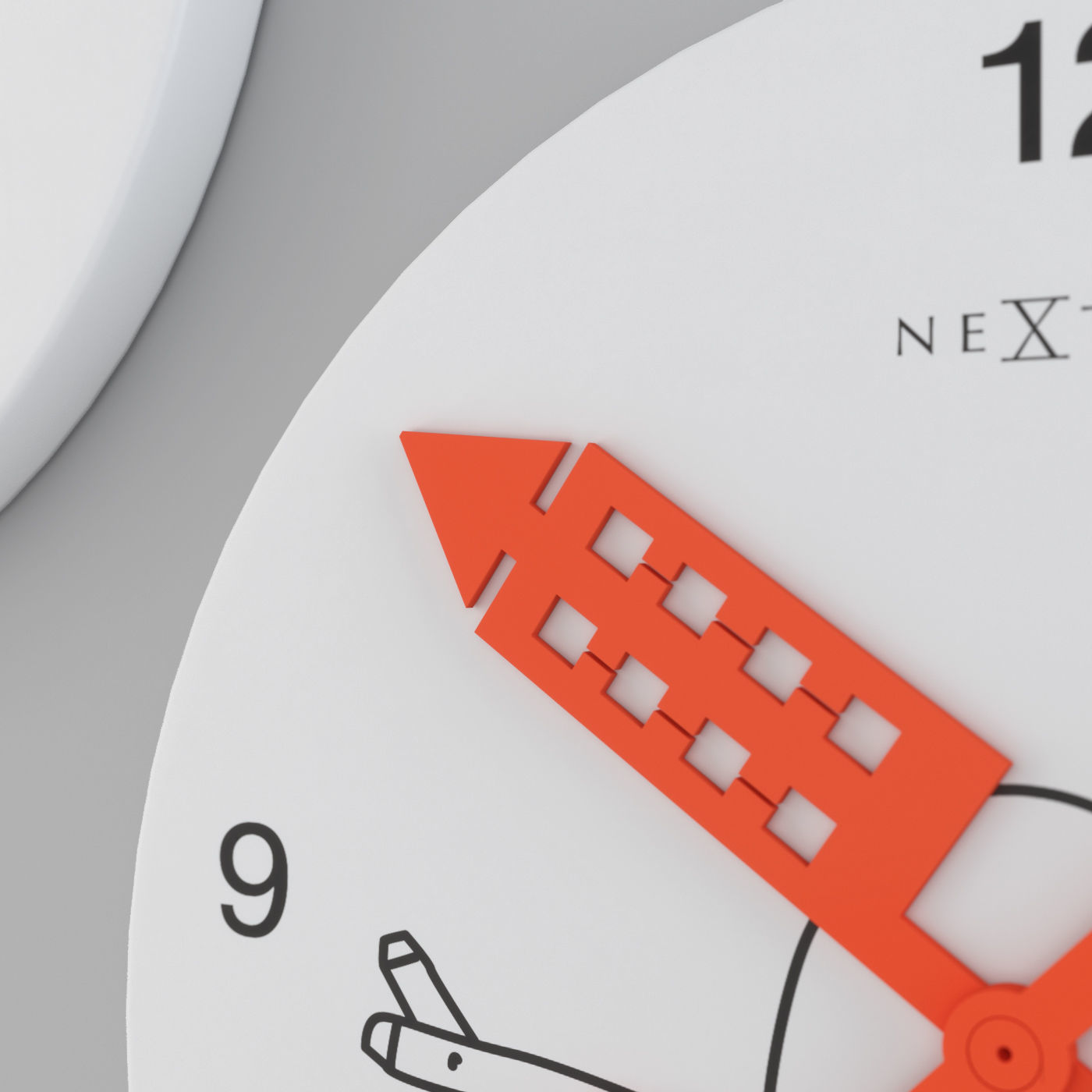 Nextime clock Free 3D model_1