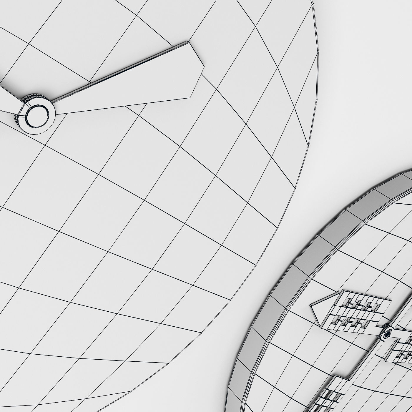 Nextime clock Free 3D model_3