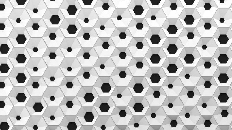PARAMETRIC HEXAGON WALL 3D model_4