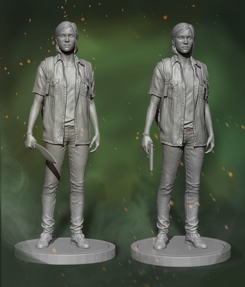 The Last of Us Part II 3D print model_1