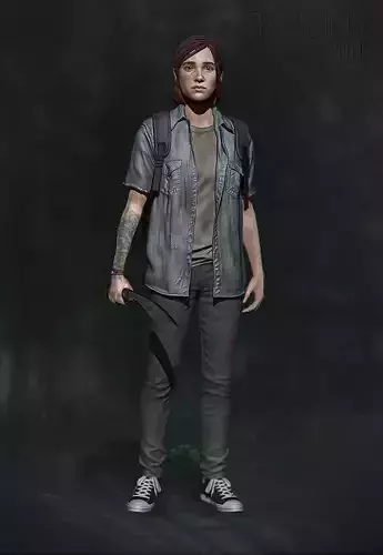 The Last of Us Part II 3D print model