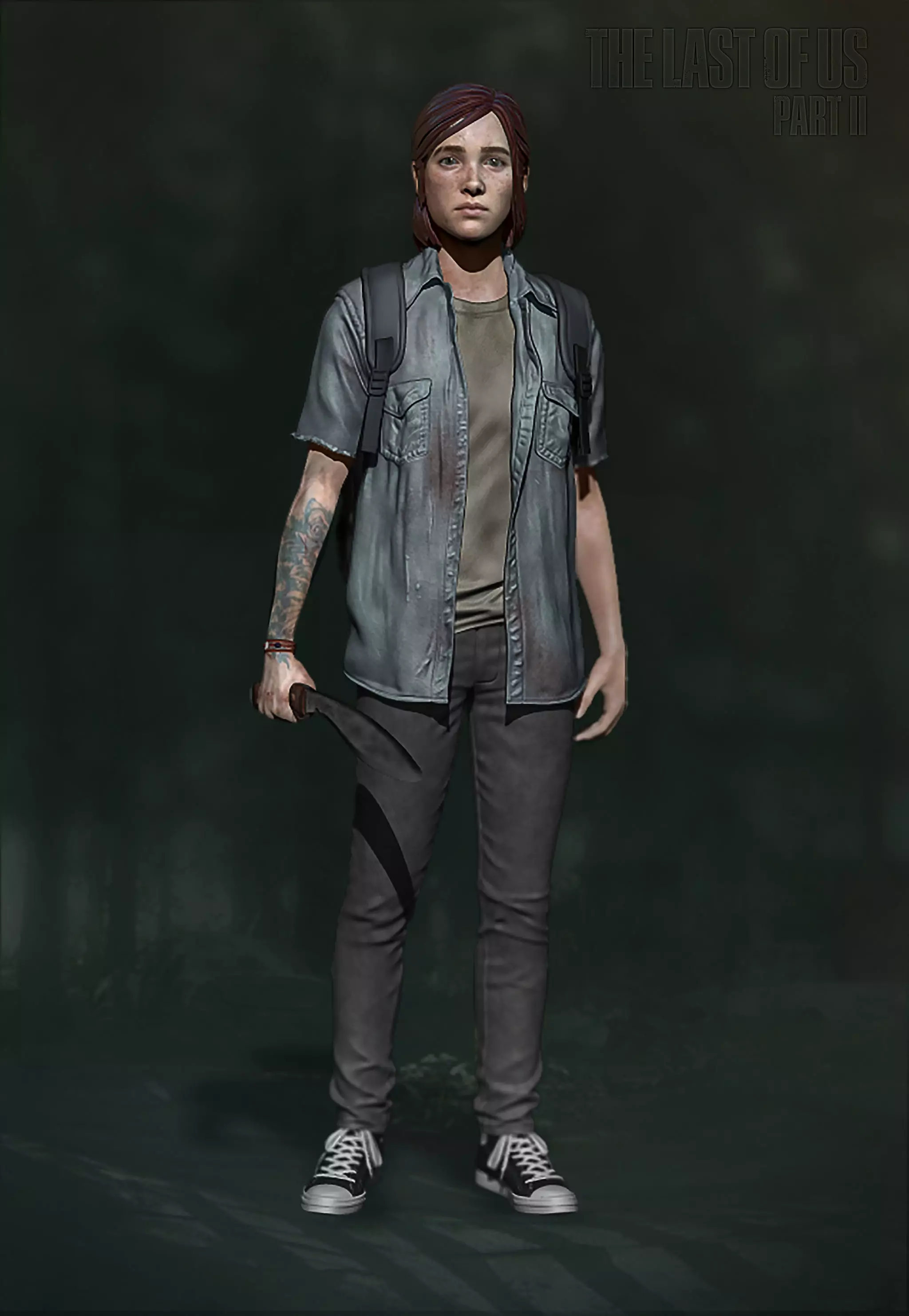 The Last of Us Part II 3D print model_0