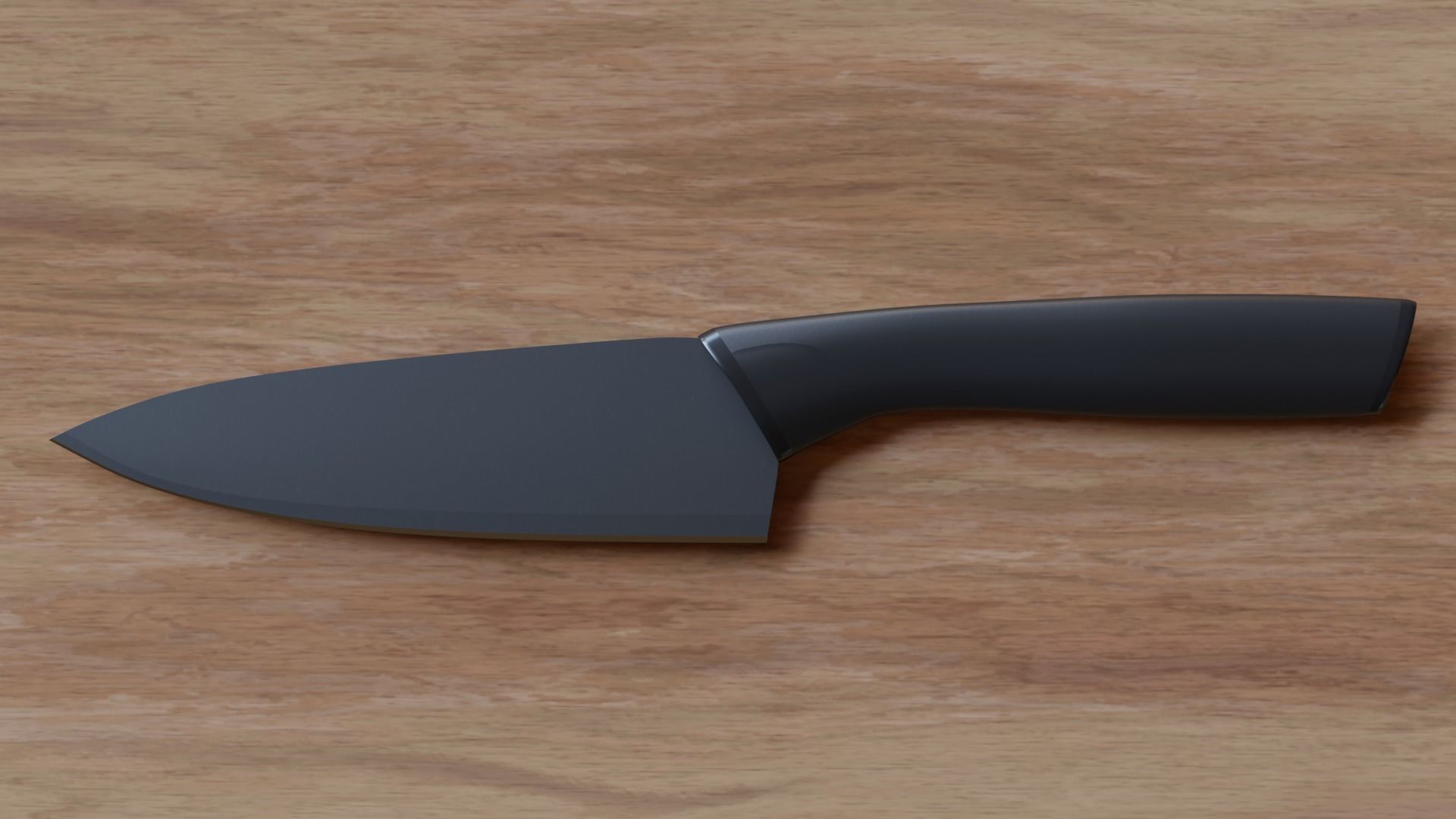 Kitchen Knife 3D model_1