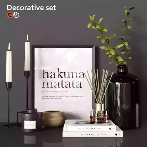 Decorative set hakuna matata
