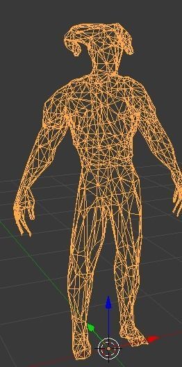 Animated low-poly Satan Low-poly 3D model_3