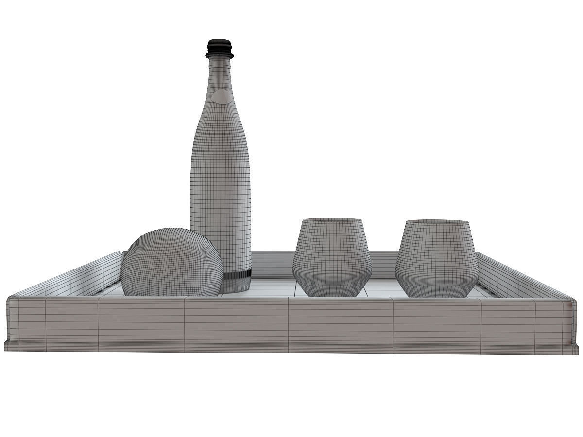 Sparkling Mineral Water 3D model_4