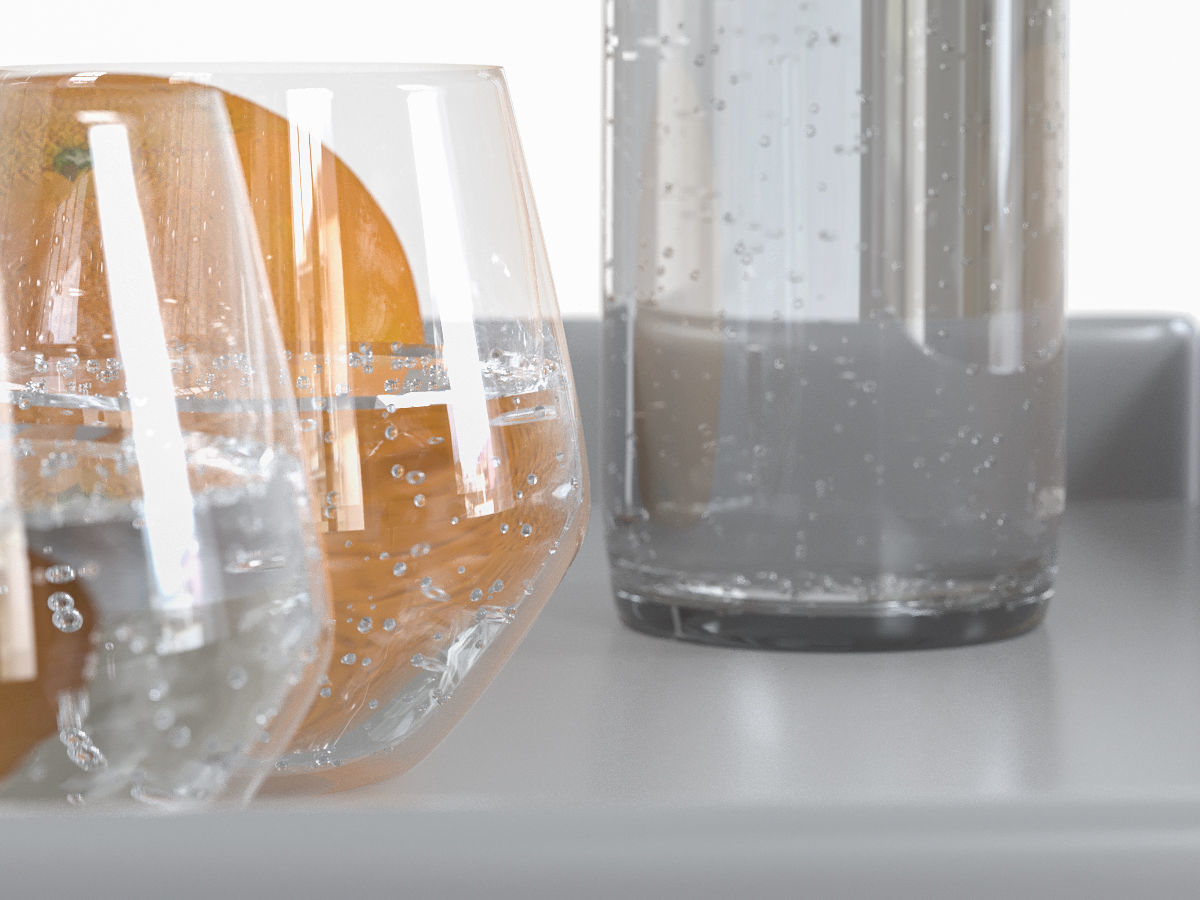 Sparkling Mineral Water 3D model_2