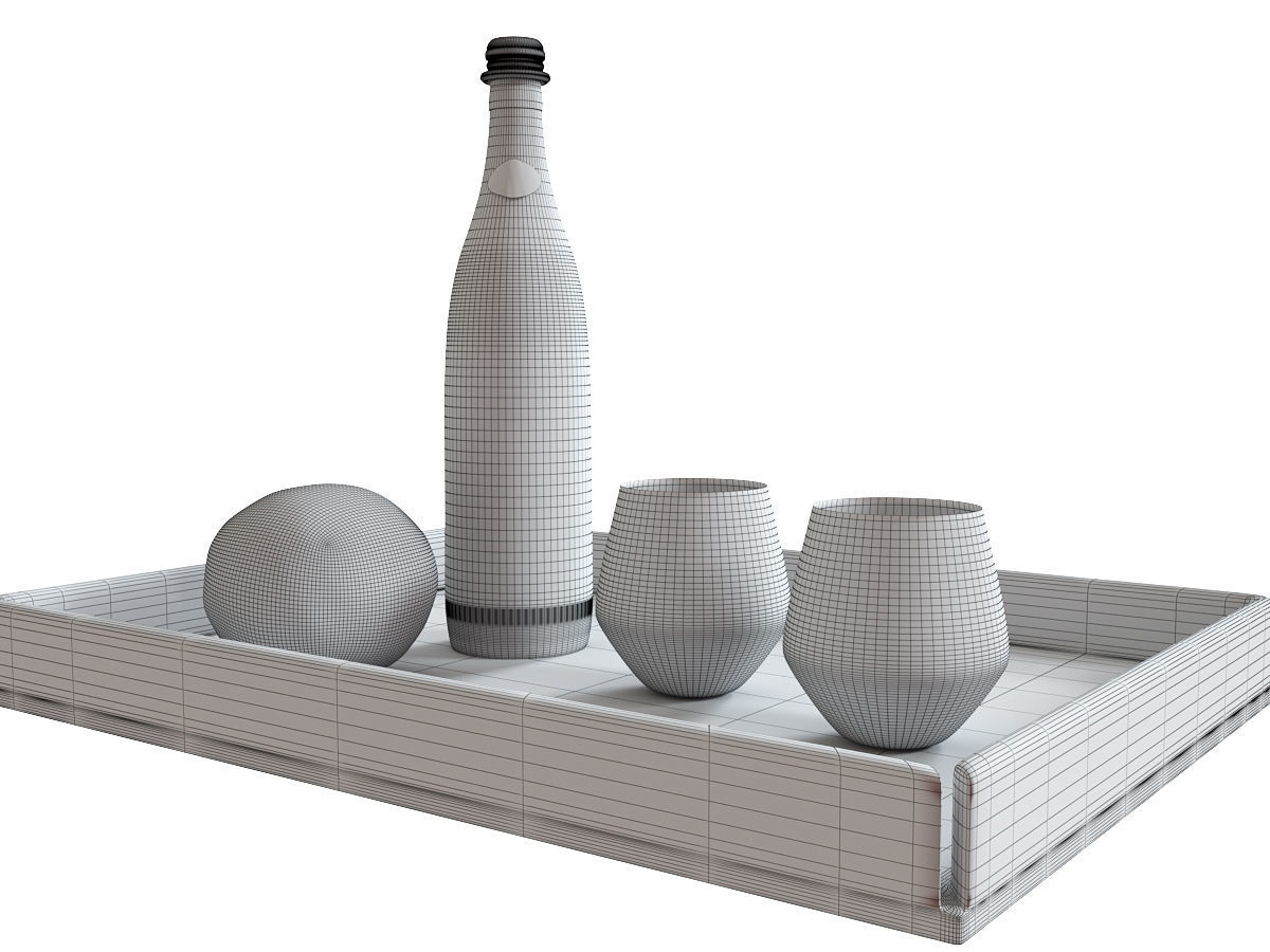 Sparkling Mineral Water 3D model_3