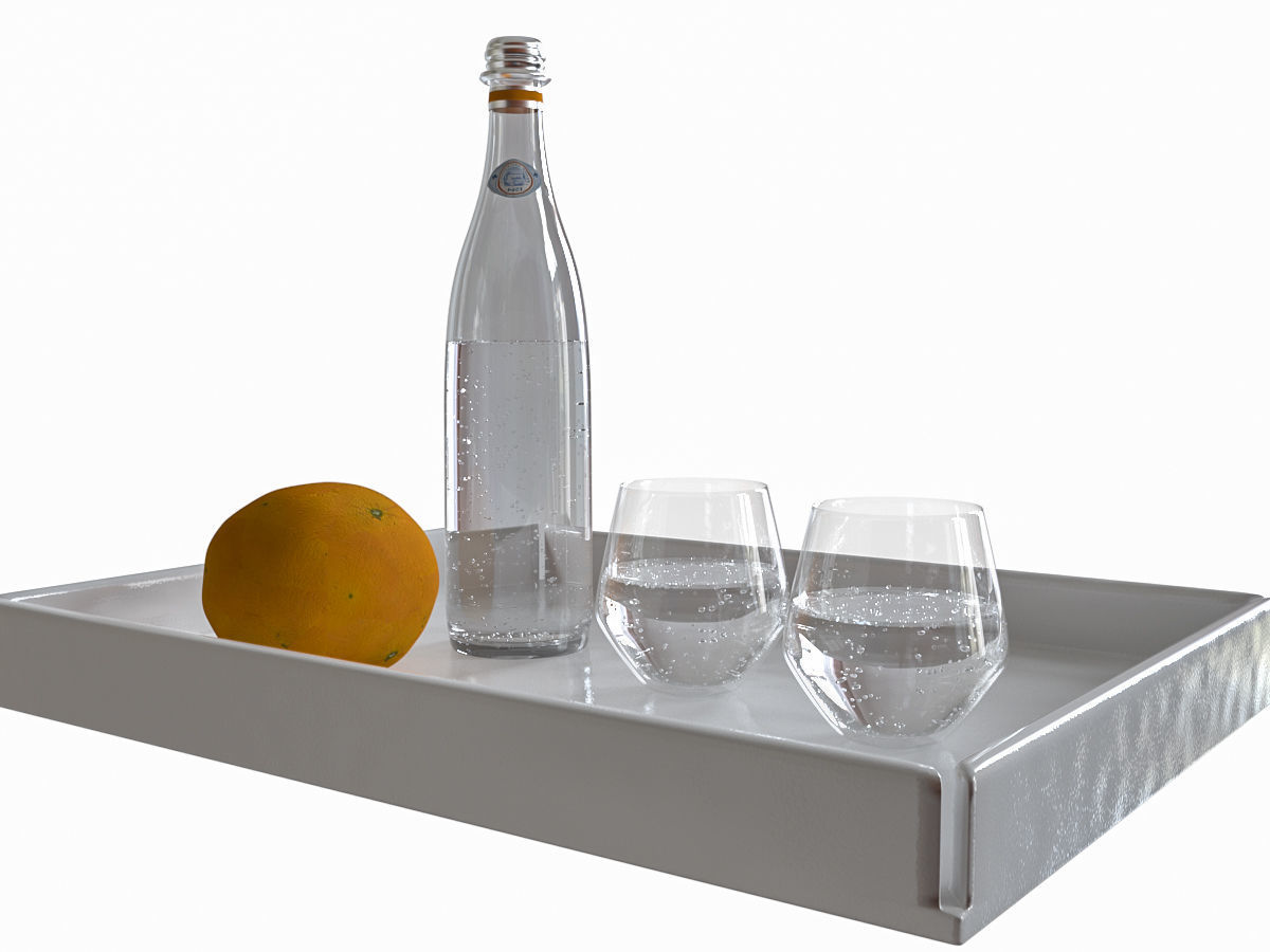 Sparkling Mineral Water 3D model_0