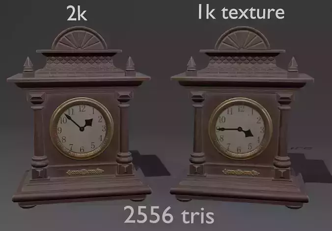 Antique table clock