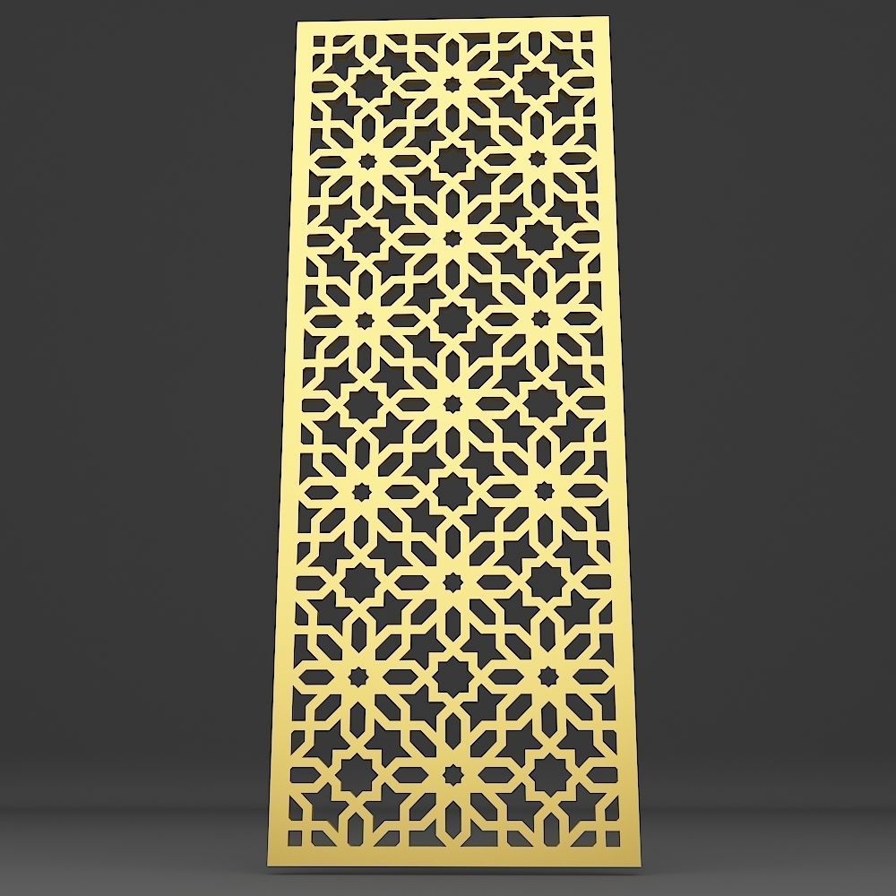 Decorative Panel 3D model_4