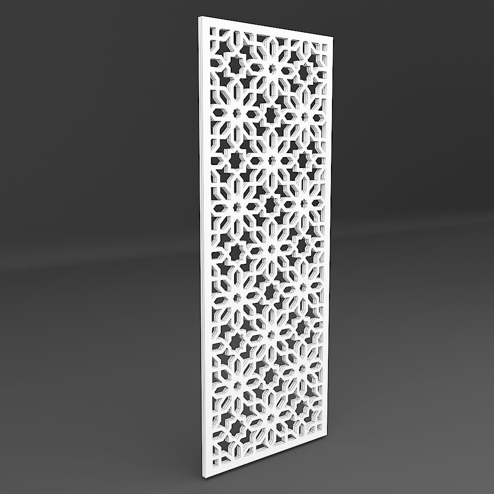 Decorative Panel 3D model_5